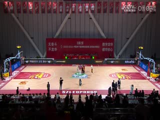 CBA常规赛第22轮深圳马可波罗VS浙江稠州金租20231227（金哲豪）