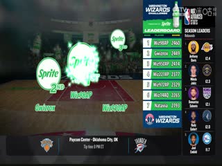 NBA常规赛猛龙VS奇才20231228