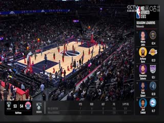 NBA常规赛篮网VS奇才20231230