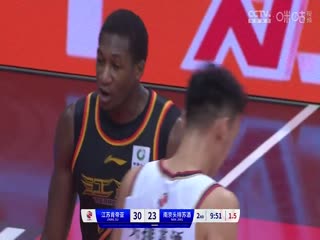 CBA常规赛第24轮江苏肯帝亚VS南京头排苏酒20240101（王港）