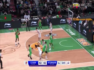 CBA常规赛第25轮辽宁本钢VS浙江稠州金租20240103（金哲豪）