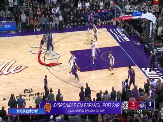 NBA常规赛快船VS太阳20240104