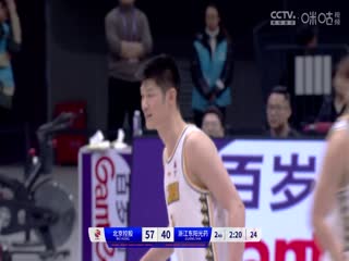 CBA常规赛第26轮北京控股VS浙江东阳光药20240105（郭知昊）