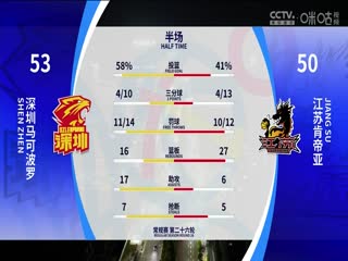 CBA常规赛第26轮深圳马可波罗VS江苏肯帝亚20240106（洪超）