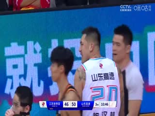 CBA常规赛第27轮江苏肯帝亚VS山东高速20240108（蔡凯臣）