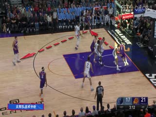 NBA常规赛灰熊VS太阳20240108