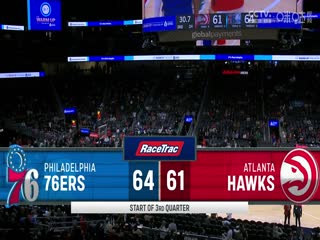 NBA常规赛76人VS老鹰20240111