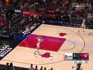 NBA常规赛火箭VS公牛20240111