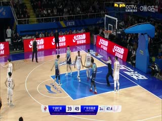CBA常规赛第29轮宁波町渥VS广东华南虎20240112（吕程,刘铁）