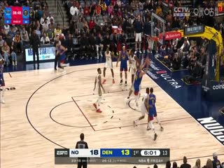 NBA常规赛鹈鹕VS掘金20240113