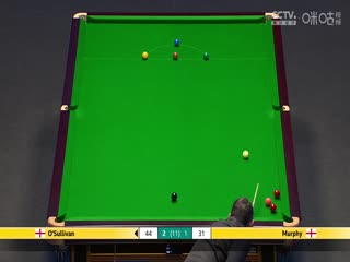 2024斯诺克大师赛罗尼·奥沙利文6-2肖恩·墨菲20240113（黑8）