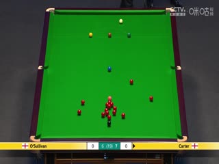 2024斯诺克大师赛阿里·卡特7-10罗尼·奥沙利文20240114（李照）（第二阶段）