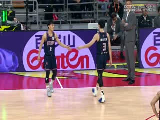 CBA常规赛第30轮广东华南虎VS上海久事20240114（明星机位-胡明轩）