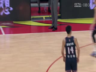 CBA常规赛第30轮广东华南虎VS上海久事20240114（明星机位-徐杰）