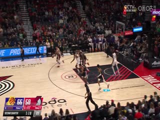 NBA常规赛太阳VS开拓者20240115