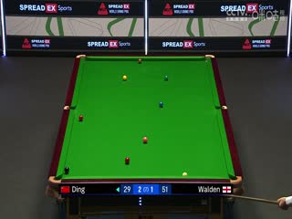 2024斯诺克世界大奖赛丁俊晖4-3里奇·沃顿20240117