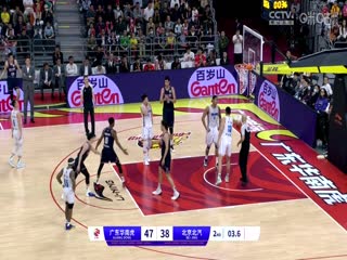 CBA常规赛第32轮广东华南虎VS北京北汽20240119（杨健、霍楠、佳依）