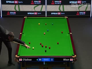 2024斯诺克世界大奖赛奥沙利文5-1加里·威尔逊20240119