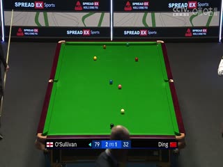 2024斯诺克世界大奖赛丁俊晖1-6奥沙利文20240120（李照）