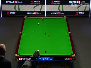 2024斯诺克世界大奖赛丁俊晖1-6奥沙利文20240120