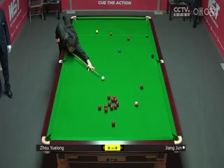 2024斯诺克世界公开赛资格赛周跃龙5-1江俊20240122