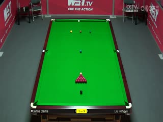 2024斯诺克世界公开赛资格赛杰米·克拉克1-5刘宏宇20240122