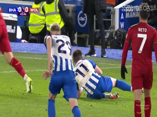 英超布莱顿vs狼队20240122