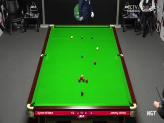 2024斯诺克世界公开赛资格赛凯伦·威尔逊5-0吉米·怀特20240123（李照）