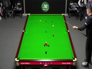 2024斯诺克世界公开赛资格赛凯伦·威尔逊5-0吉米·怀特20240123
