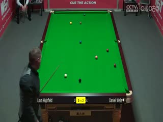 2024斯诺克世界公开赛资格赛利亚姆·海菲尔德1-5丹尼尔·威尔斯20240123