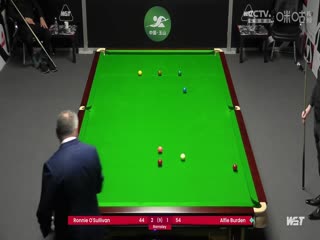 2024斯诺克世界公开赛资格赛罗尼·奥沙利文5-3阿尔菲·伯顿20240123（李照）