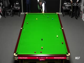 2024斯诺克世界公开赛资格赛肖恩·墨菲5-0默罕默德·易卜拉欣20240123