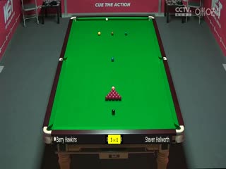 2024斯诺克世界公开赛资格赛巴里·霍金斯5-3史蒂文·霍尔沃斯20240123