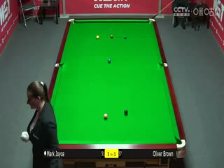 2024斯诺克世界公开赛资格赛马克·乔伊斯4-5奥利弗·布朗20240123