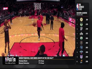 NBA常规赛开拓者VS火箭20240125