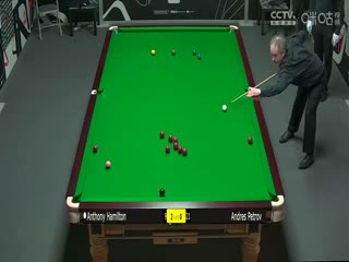 2024斯诺克威尔士公开赛资格赛安德雷斯·彼得罗夫0-4安东尼·汉密尔顿20240125