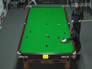 2024斯诺克威尔士公开赛资格赛庞俊旭3-4格雷姆·多特20240125