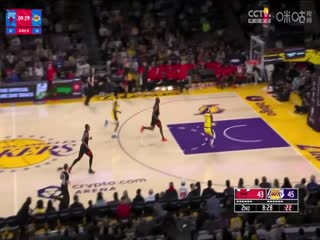 NBA常规赛公牛VS湖人20240126