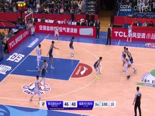 CBA常规赛第35轮青岛国信水产VS福建浔兴股份20240127（原声）