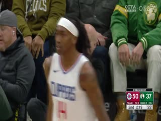 NBA常规赛快船VS凯尔特人20240128