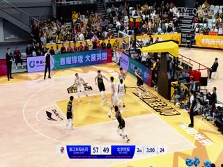 CBA常规赛第36轮浙江东阳光药VS北京控股20240128（原声）