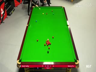 2024斯诺克德国大师赛资格赛马克·塞尔比1-5傅家俊20240129