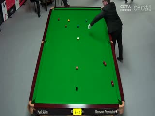 2024斯诺克德国大师赛资格赛马克·艾伦5-4马拉喀什20240129