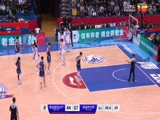 CBA常规赛第36轮青岛国信水产VS新疆伊力特20240129（李天宇、陈正昊、王羽希）