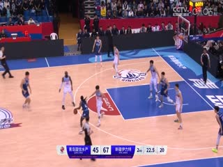 CBA常规赛第36轮青岛国信水产VS新疆伊力特20240129（依力）