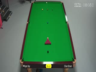 2024斯诺克德国大师赛瑞恩·戴5-3奥利弗·布朗20240130