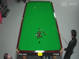 2024斯诺克德国大师赛周跃龙5-0田鹏飞20240130