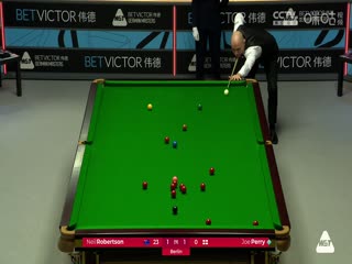2024斯诺克德国大师赛尼尔·罗伯逊5-1乔·佩里20240201