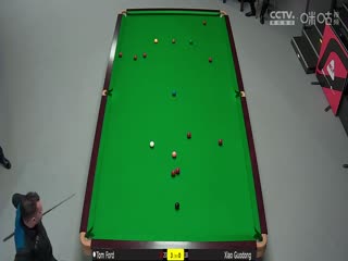 2024斯诺克德国大师赛肖国栋1-5汤姆·福德20240131