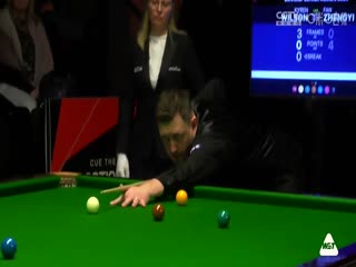 2024斯诺克德国大师赛凯伦·威尔逊5-0范争一20240202（李照）